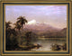 Frederic Edwin Church Tamaca Palms Framed Premium Canvas Print, 21"x28"