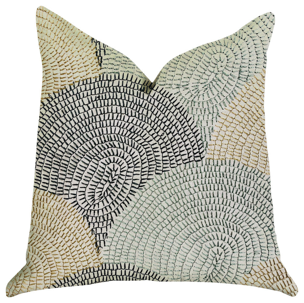 Marquee Lagoon Multiple Color Luxury Throw Pillow, 20"x36" King