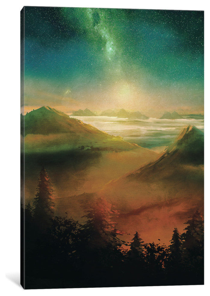 "Into The Trees" by Viviana Gonzalez, 40x26x1.5