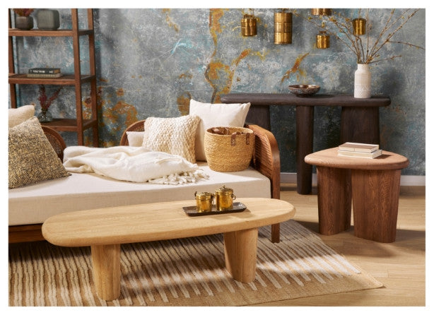 Laurel Solid White Oak Coffee Table