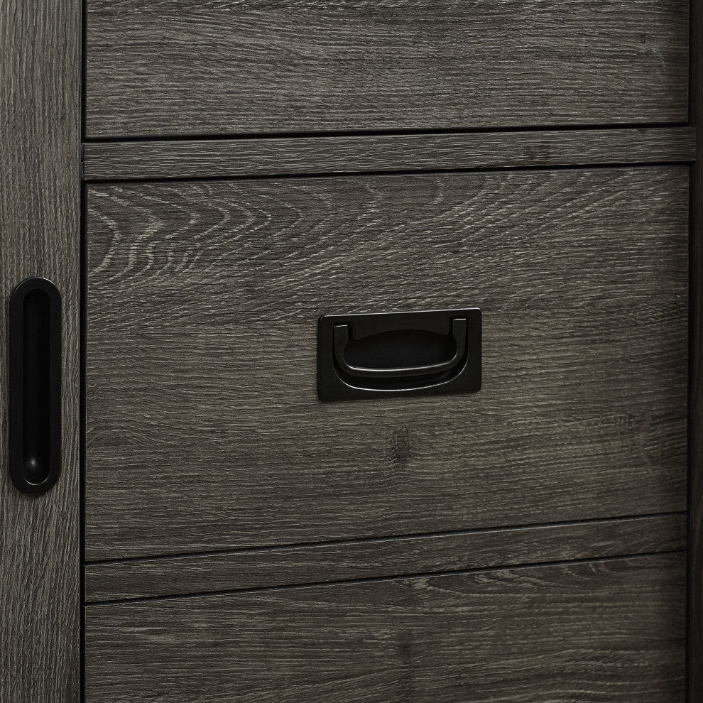 Rafter 54" Bathroom Vanity, Charcoal Gray