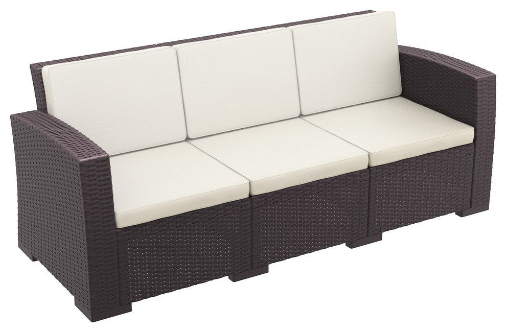 Compamia Monaco Patio Sofa, Brown