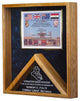 Military Flag and Certificate Display Shadow Box, "Operation Iraqi Freedom"