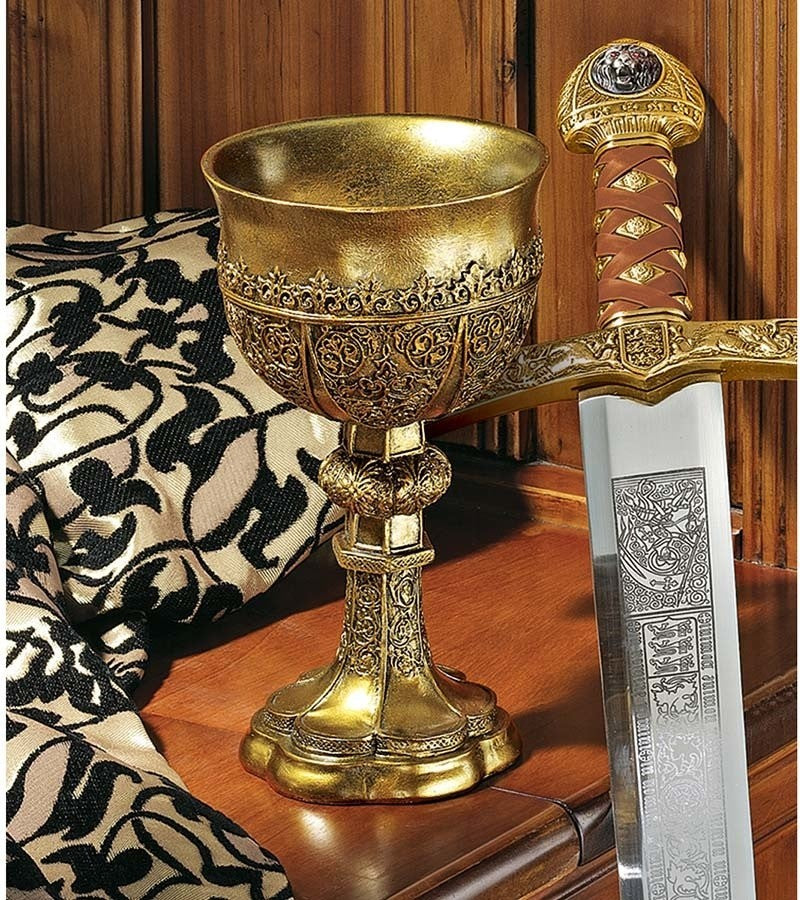 King Arthurs Gothic Golden Chalice