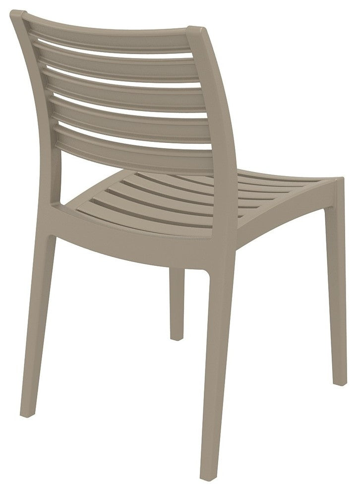 Compamia Ares Outdoor Dining Chairs, Set of 2, Taupe