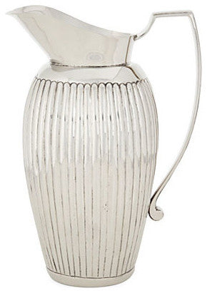 Ribbed Pitcher, Nickel