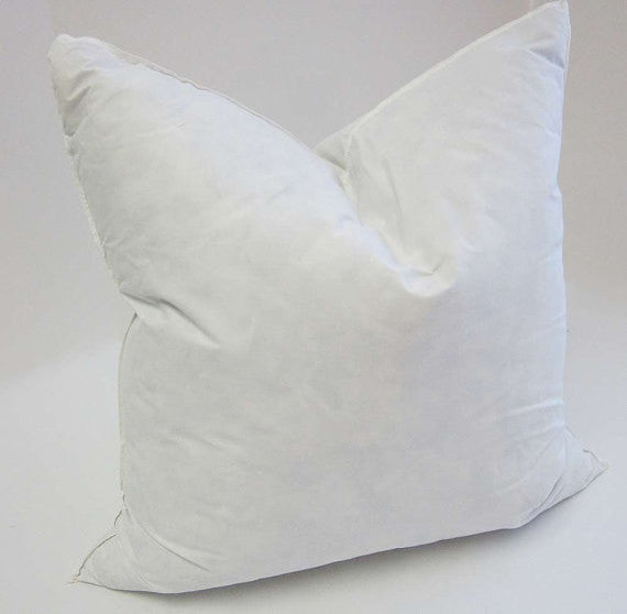 High Quality Down Feather Pillow Insert (Made in USA), 24"x24"