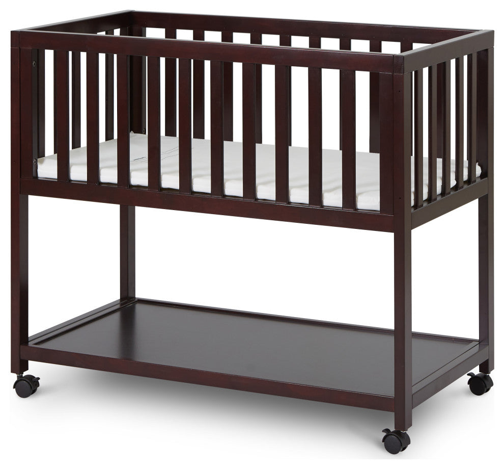 Mila Portable Bassinet, Espresso