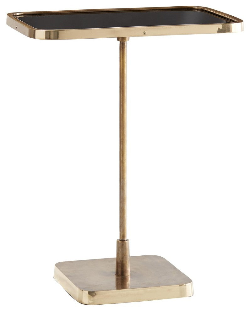 Kaela Rectangle Accent Table, Gold
