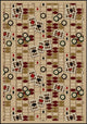 Games People Play Rug, Feeling Lucky, 5'4"x7'8", Beige