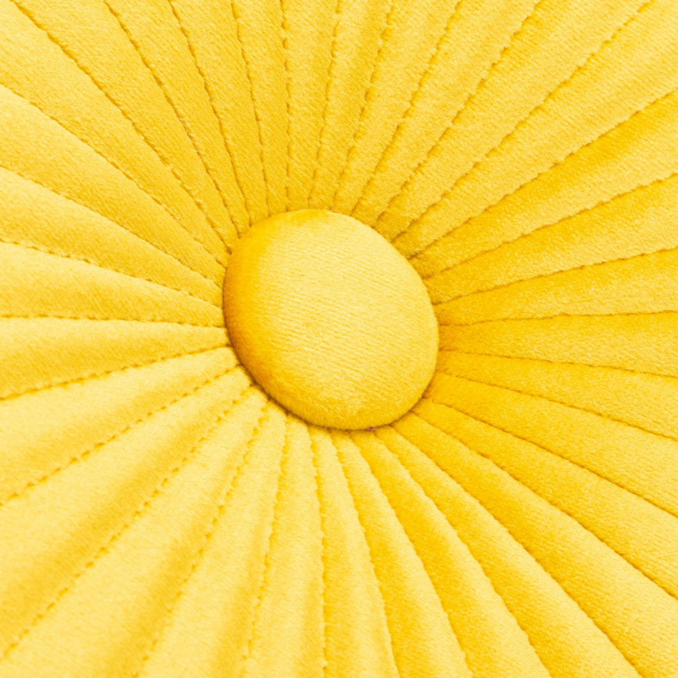 Safavieh Vallory Pillow Golden Yellow 16" X 16"