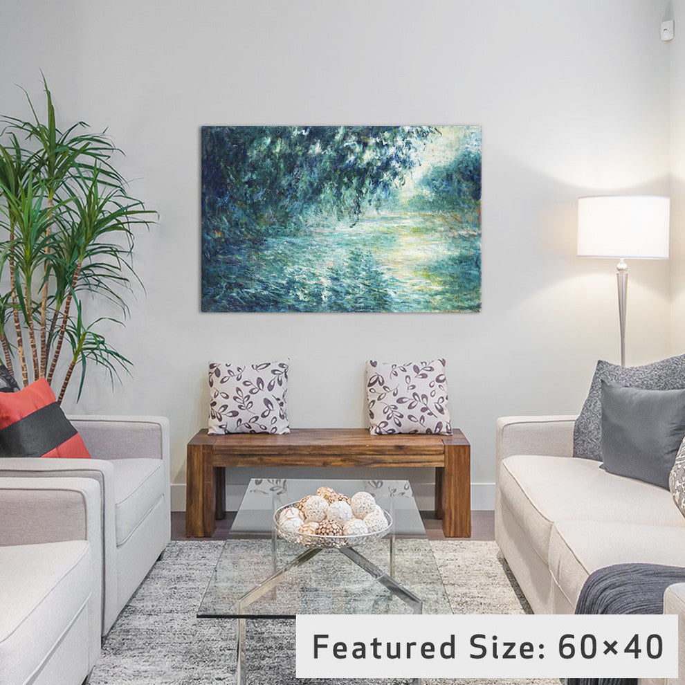 Morning on the Seine, near Giverny by Claude Monet