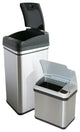Multifunction Sensor Trash Cans, 2-Piece Set