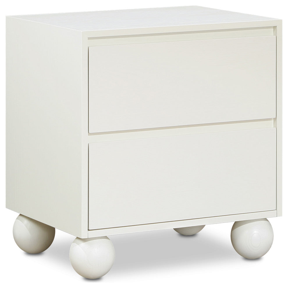 Kent Bedroom Set, Cream, Nightstand