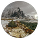 Eggum Lofoten Islands Norway, Landscape Round Metal Wall Art, 11"