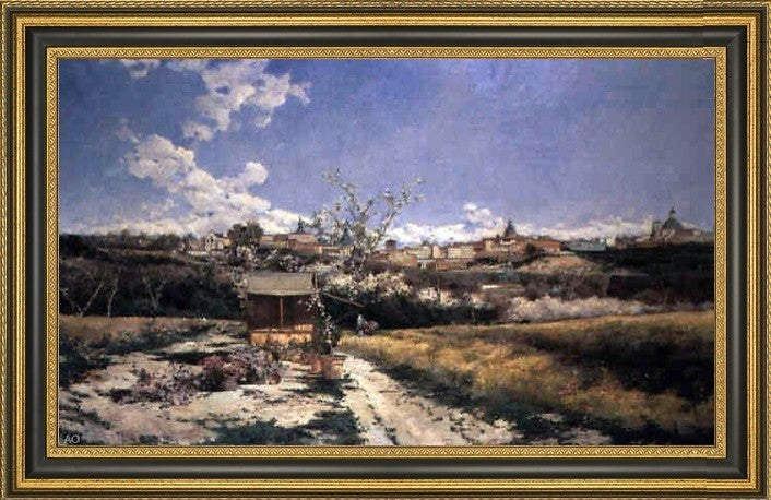 Antonio Gomar Y Gomar Antonio Gomar Framed Premium Canvas Print, 16"x24"