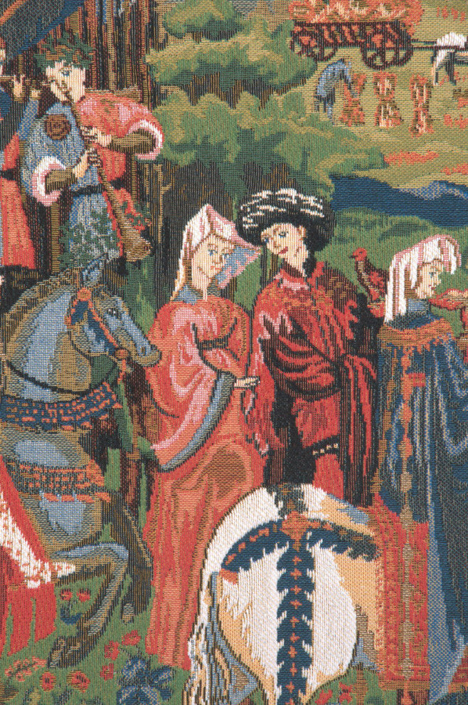 Duke of Berry I European Tapestry Wall Hanging