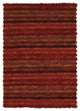 Lavasa Contemporary Area Rug, Red, 5'x7'6"