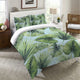 Laural Home Tropical Palm Tree Leaves Queen Duvet Cover