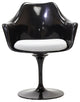 Modern Contemporary Kitchen Dining Armchair White
