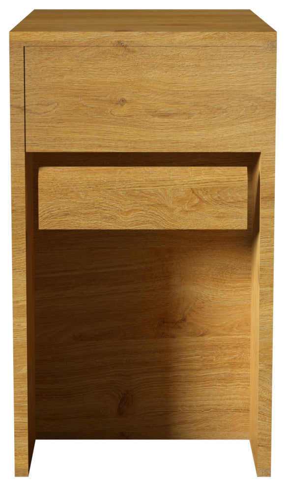 Wall-Mounted Bathroom Vanity with Double Sinks and Open Shelf, White, 72"