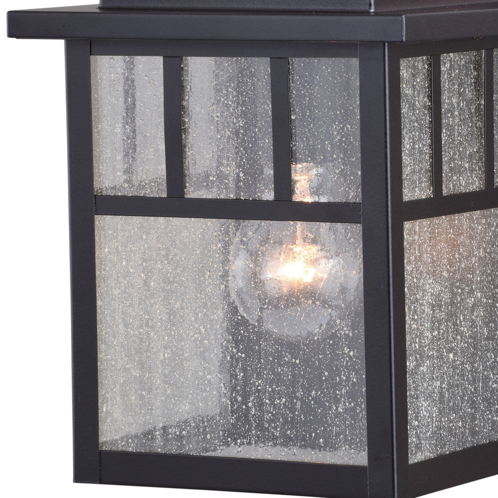 Mission Bronze Motion Sensor Dusk to Dawn Outdoor Mission Wall Light, Oil Burnished Bronze