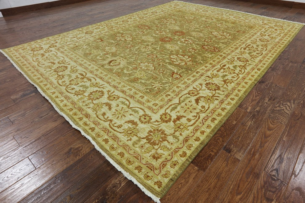 9'x12' Traditional Chobi Peshawar Oriental Area Rug, W2225