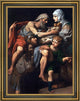 Lionello Spada Aeneas and Anchises Framed Premium Canvas Print, 18"x24"