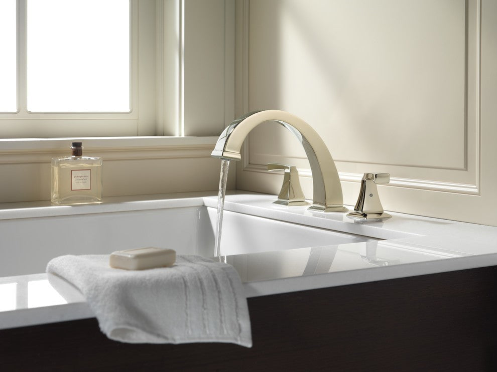 Delta Dryden Roman Tub Trim, Polished Nickel, T2751-PN