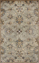 Syriana 6028 Gray Allover Kashia Rug, 5'6" Round