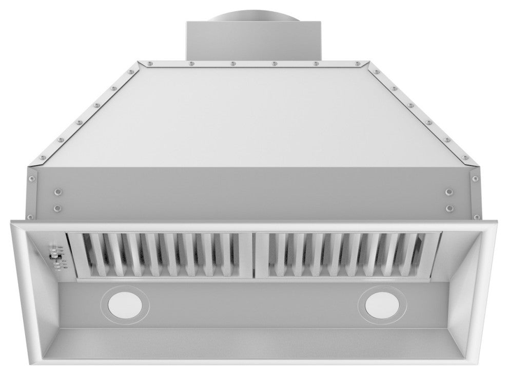 ZLINE 34 in. Remote Blower Range Hood Insert, Stainless Steel, 698-RD-34
