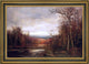 Jervis McEntee Clearing Skies Framed Premium Canvas Print, 18"x27"