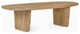 Laurel Solid White Oak Coffee Table
