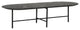 Oval Black Nueve Coffee Table