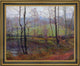 Gustave Loiseau Wooded LandscapeFramed Premium Canvas Print, 16"x20"
