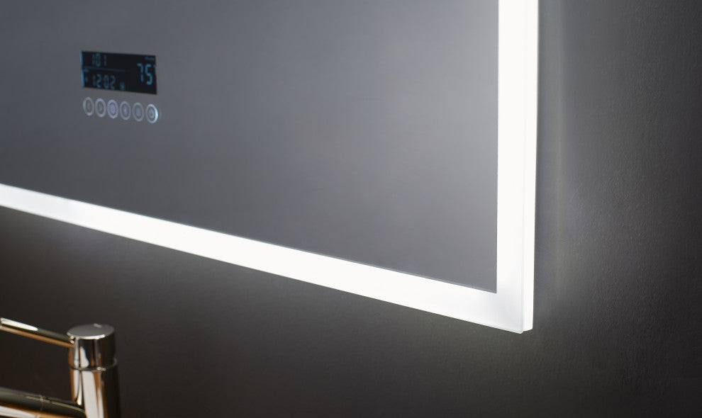 Immersion LED Frameless Mirror, 36"