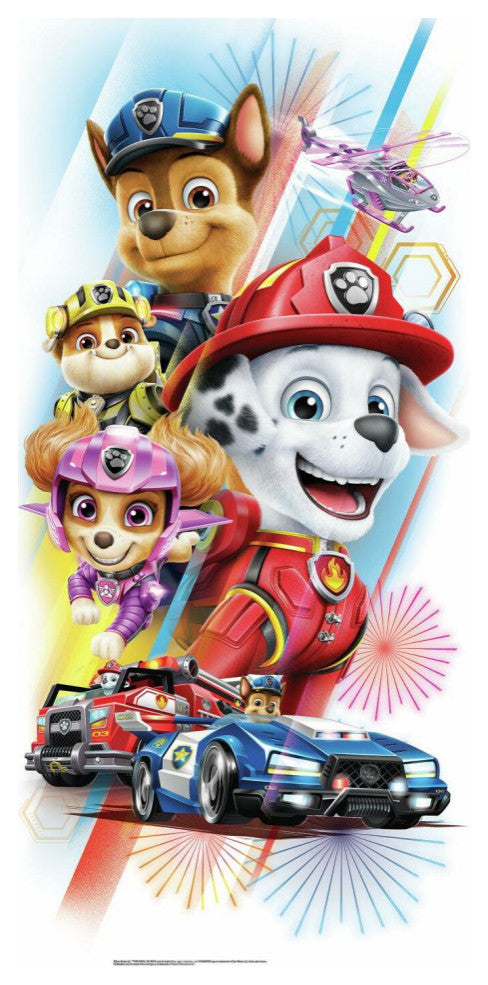 Paw Patrol Movie Peel And Stick Giant Wall Decals