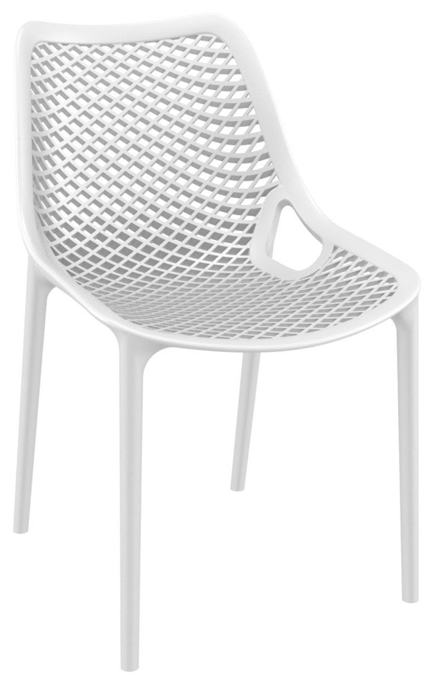 Compamia Air Dining Side Chair, Set of 2, White
