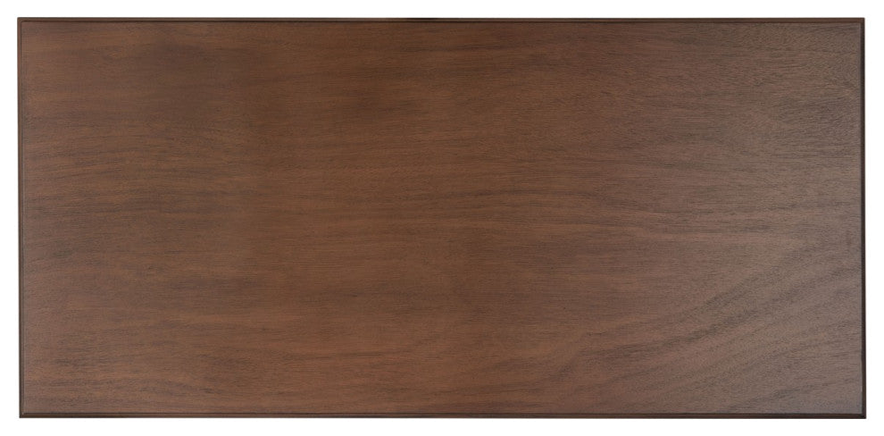 Safavieh Henric 1 Drawer 2 Shelf Desk, Brown