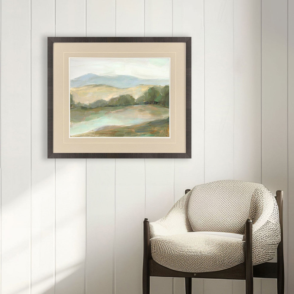 Plein Air Hills IV Framed Art