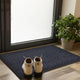 Indoor Door Mat Lisa 31 L x 24 W Inch PP-PVC - Blue