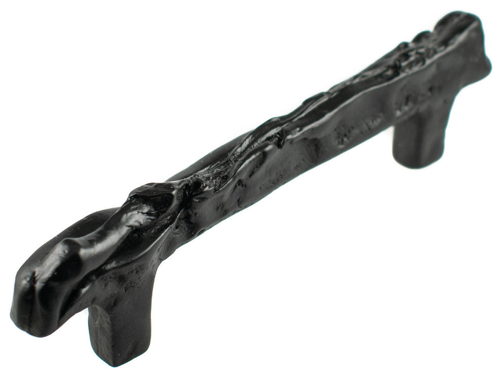 Layers Pewter Cabinet Hardware Pull, Wrought Iron