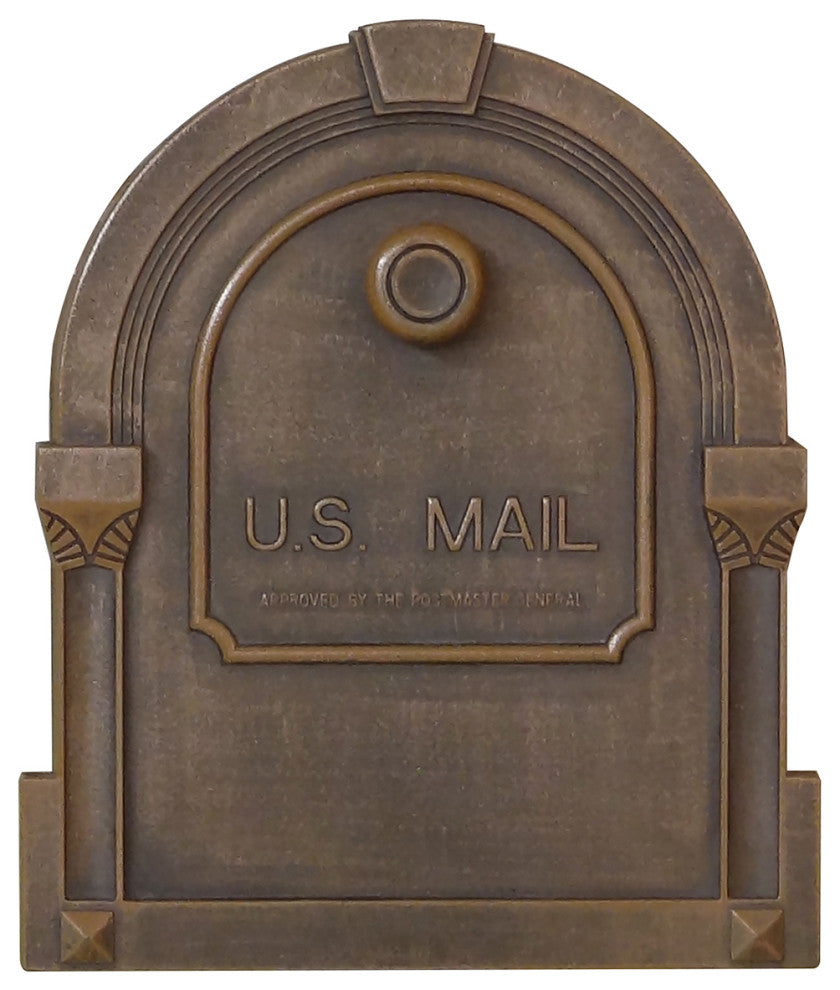 Savannah Curbside Mailbox, Copper