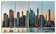 "New York City Skyline" Photography Canvas Print, 4 Panels, 48"x28"