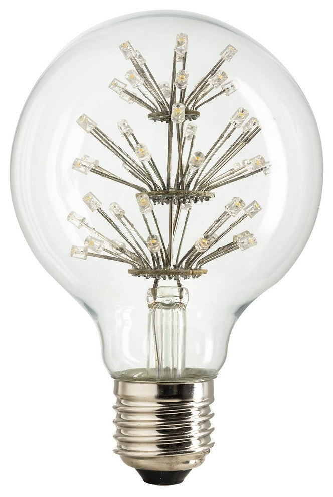Sunlite Led Vintage Star 1.8W Light Bulb Medium, E26, Base, Warm White