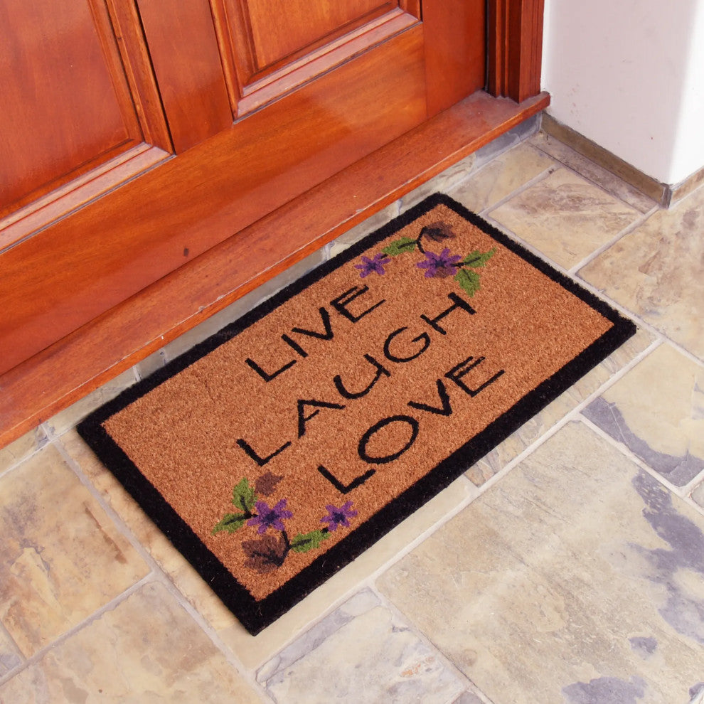 Rubber-Cal "Enduring Love" Doormat Kit 18" x 30" 2 Door Mats