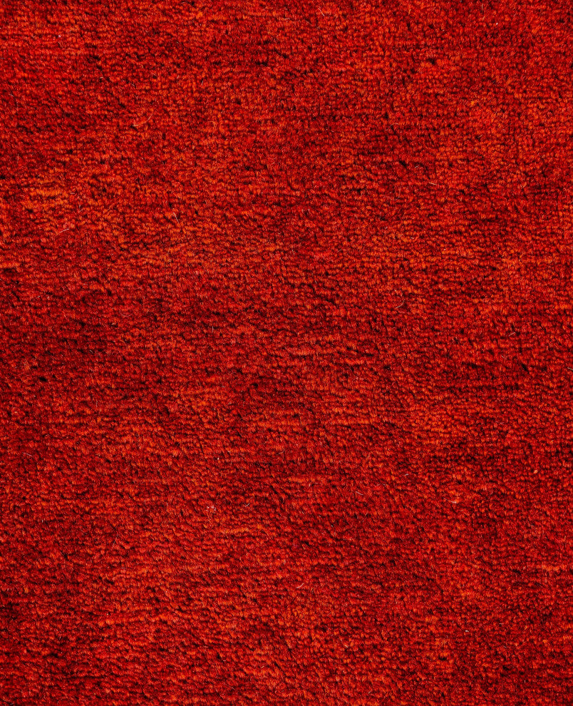 Overdyed One-of-a-Kind Hand-Knotted Area Rug Pink, 4' 2" x 6' 1"