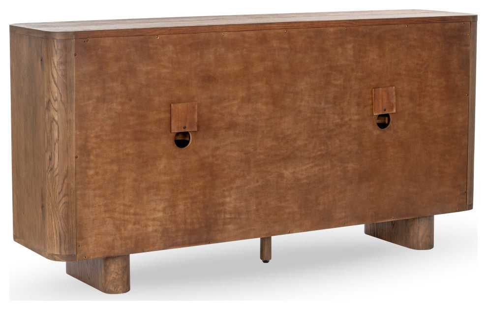 Tacoma 4-Door Wood Sideboard Buffet