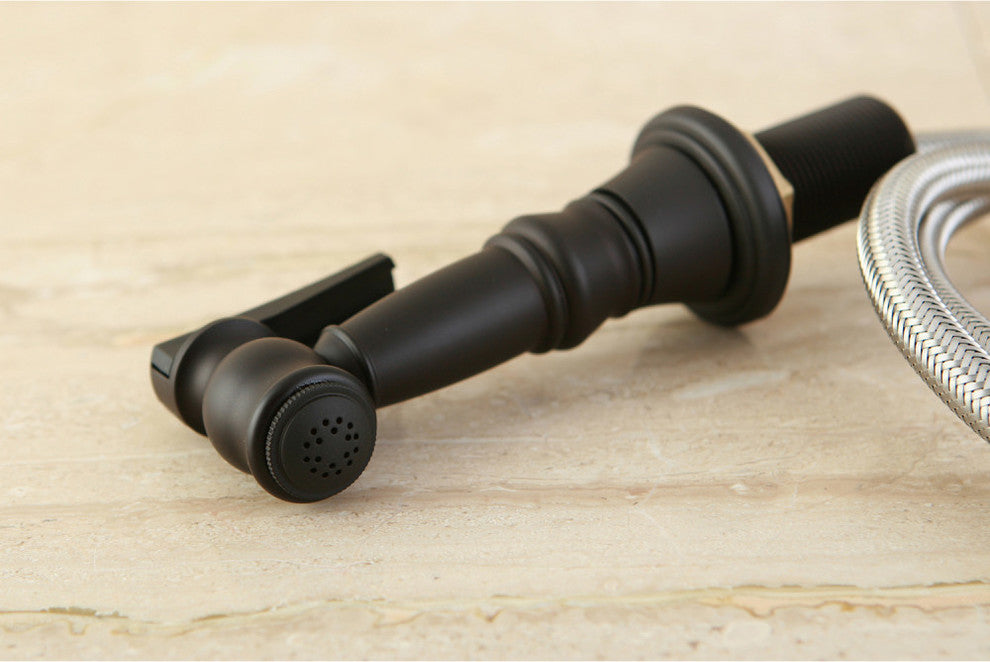 Gourmet Scape Kitchen Faucet Sprayer With Hose, Oil Rubbed Bronze