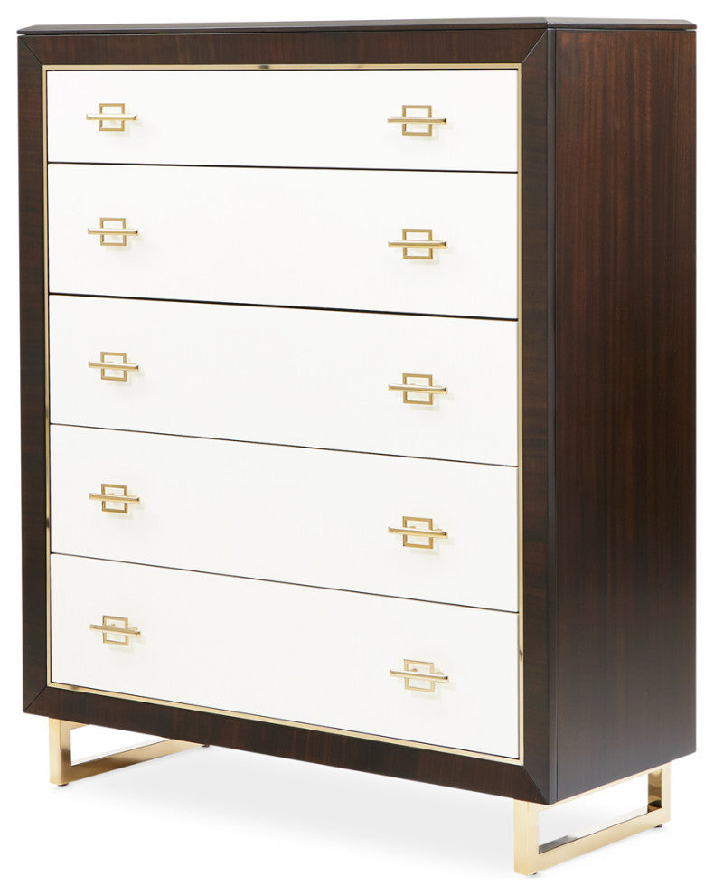 Belmont Place 5-Drawer Chest Espresso